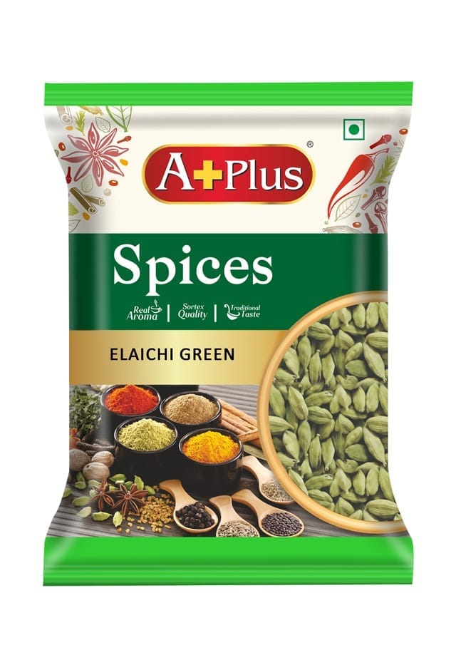 Aplus Green Elaichi 50gm(pouch)