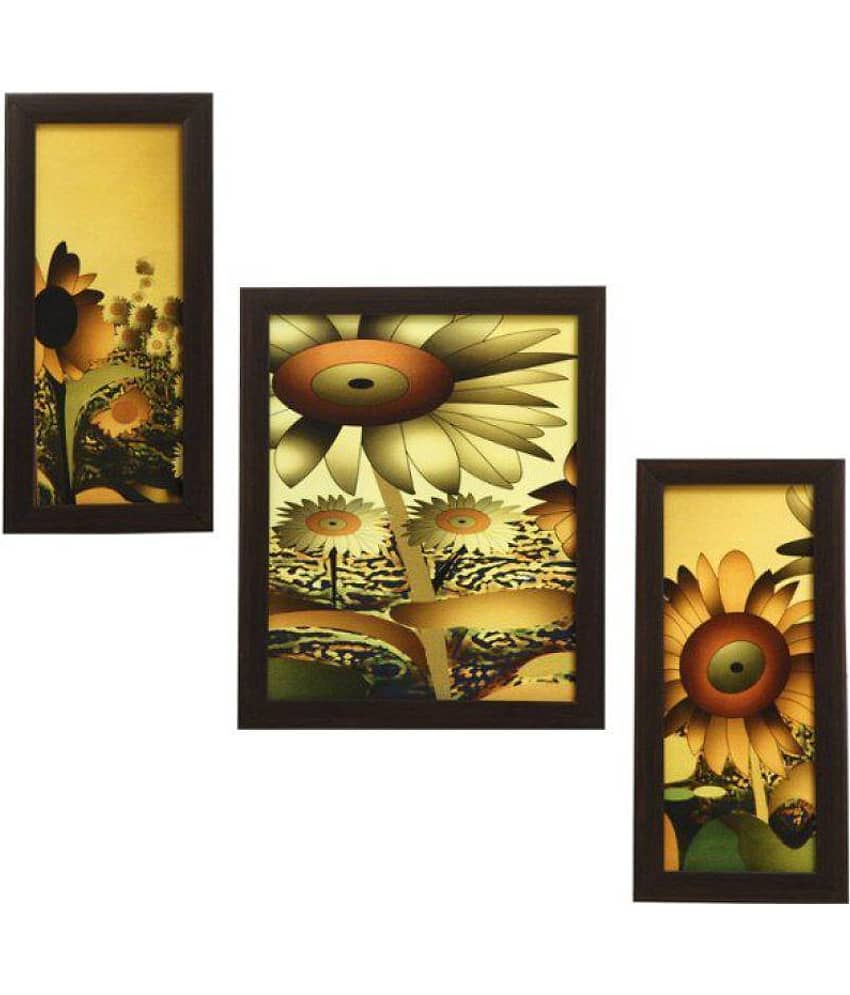 Indianara Synthetic Painting With Frame