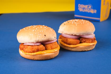 Double Cheese Corn Burger