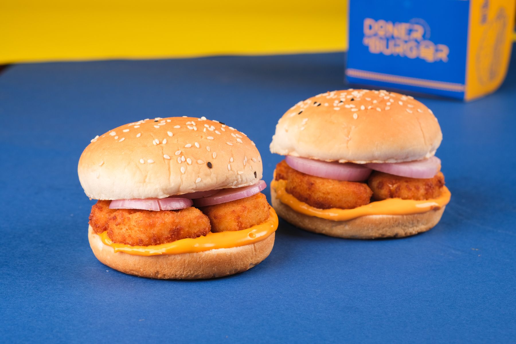 Double Cheese Corn Burger