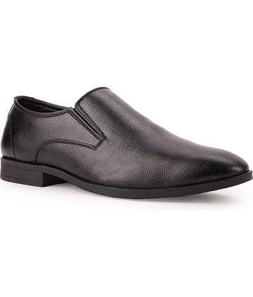 Bata Black Men's Slip On Formal Shoes