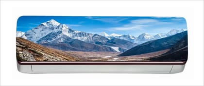 DreamKraft Beautiful Nature with Sunset View AC Sticker (Multicolor PVC Vinyl, 30cm X 91cm)