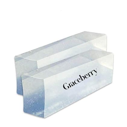 Graceberry Clear Glycerin Melt and Pour Soap Base – Free from Parabens, SLS, Tallow, and Alcohol | Transparent Soap Base for DIY Soap Making (950g) Graceberry Clear Glycerin Melt and Pour Soap Base – Free from Parabens, SLS, Tallow, and Alcohol | Transpa