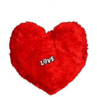 Globalgifts Soft Toy Red Heart With Love
