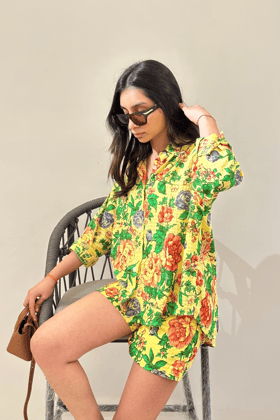 Pina Colada Co-Ord Set-S