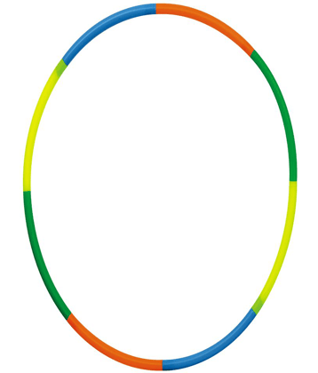 Toy Cloud Hula Hoop Octa for Adults Exercise | Octa Design | 8 Interlockable Pieces Kids Girls Women Premium Hoola Hoop Ring Adjustable 4 Size 18-29 Inch