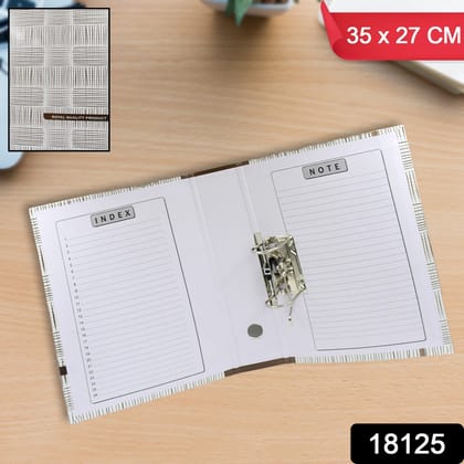 Office Lever Arch Binder Box File Organizer for Documents (35×27 Cm, 1 Pc)