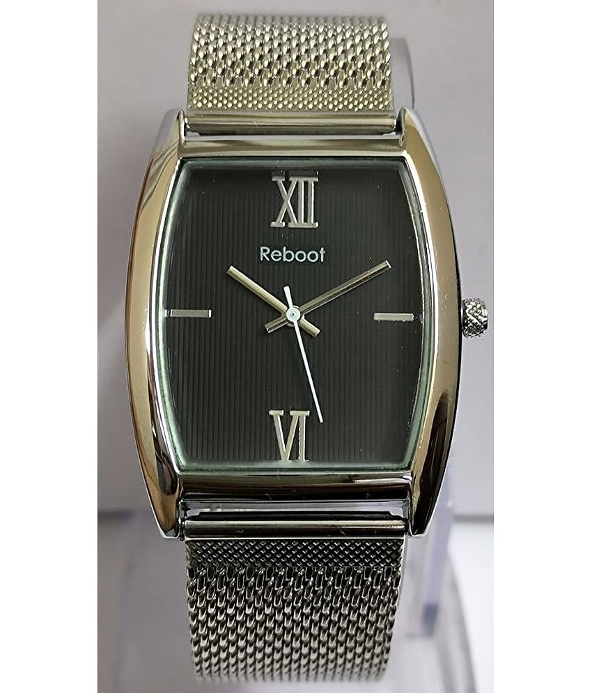 Reboot - Silver Stainless Steel Analog Men's Watch