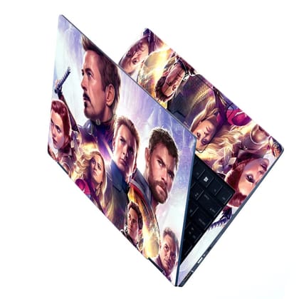 Adefex Full Body Laptop Skin Stickers Decal Cover for All Models - Avengers ANM-6