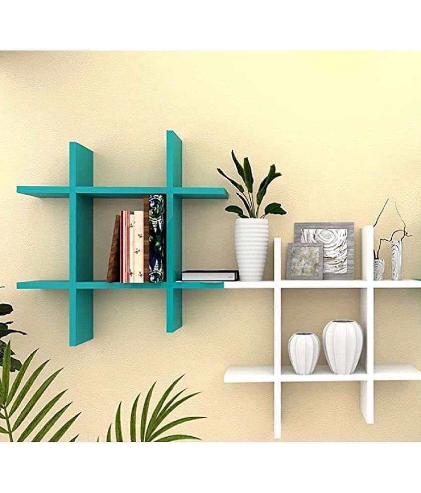 TFS Floating Shelves White MDF - Pack of 1