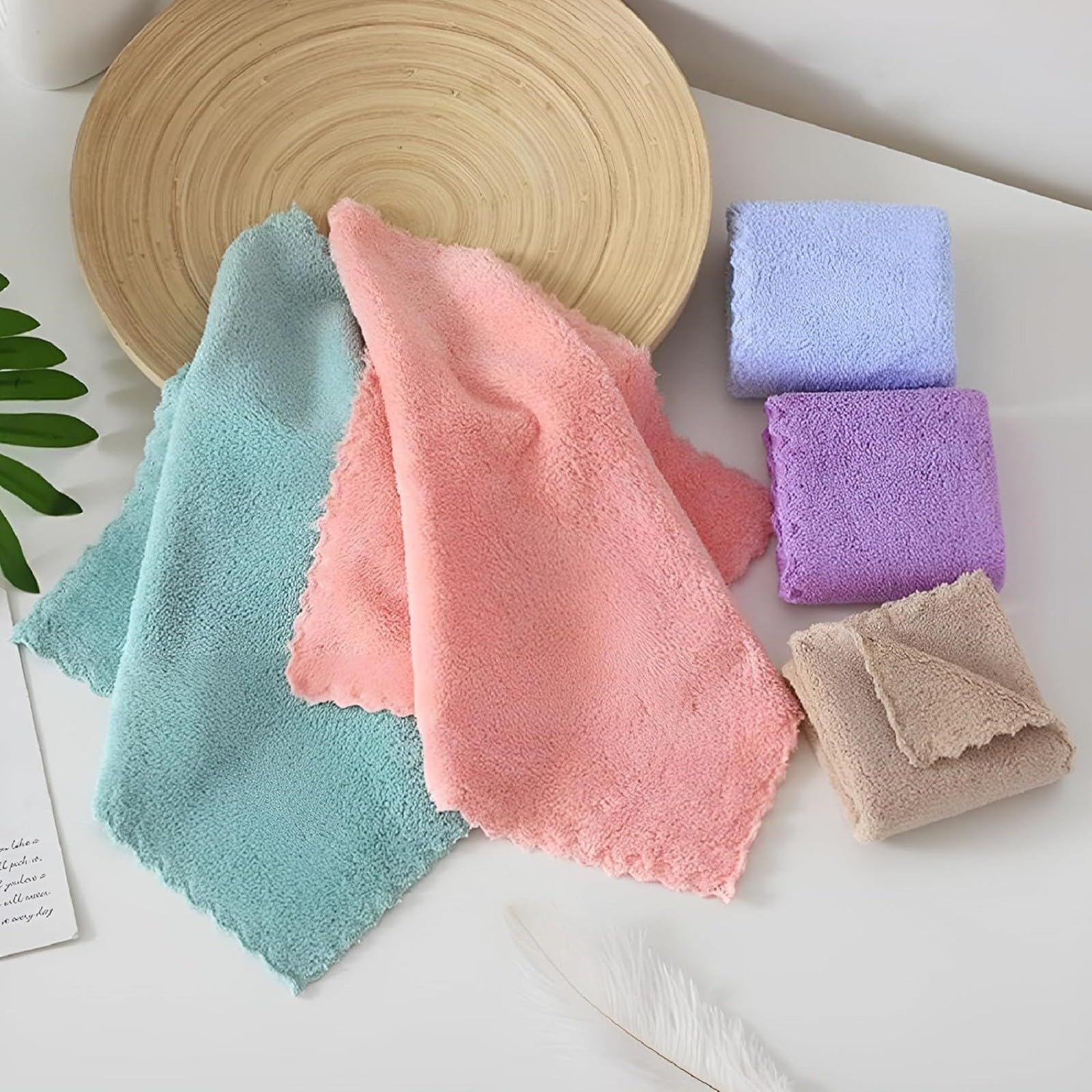 RUMAL NX-70 Soft and Colorful Pastel Cloths Set Pack of 9 PCS