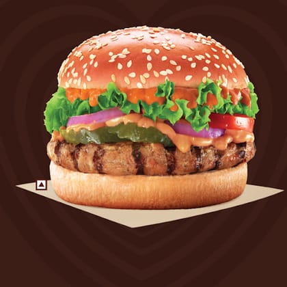 Flame Grilled Chicken Whopper Deluxe(Reg. Size Bun).