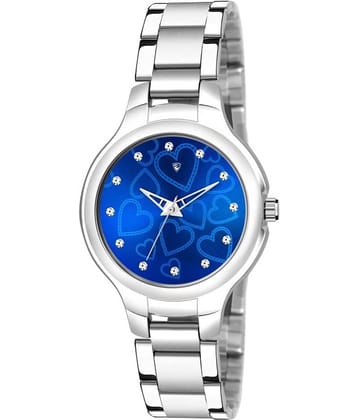 EDINARO Stainless Steel Round Womens Watch
