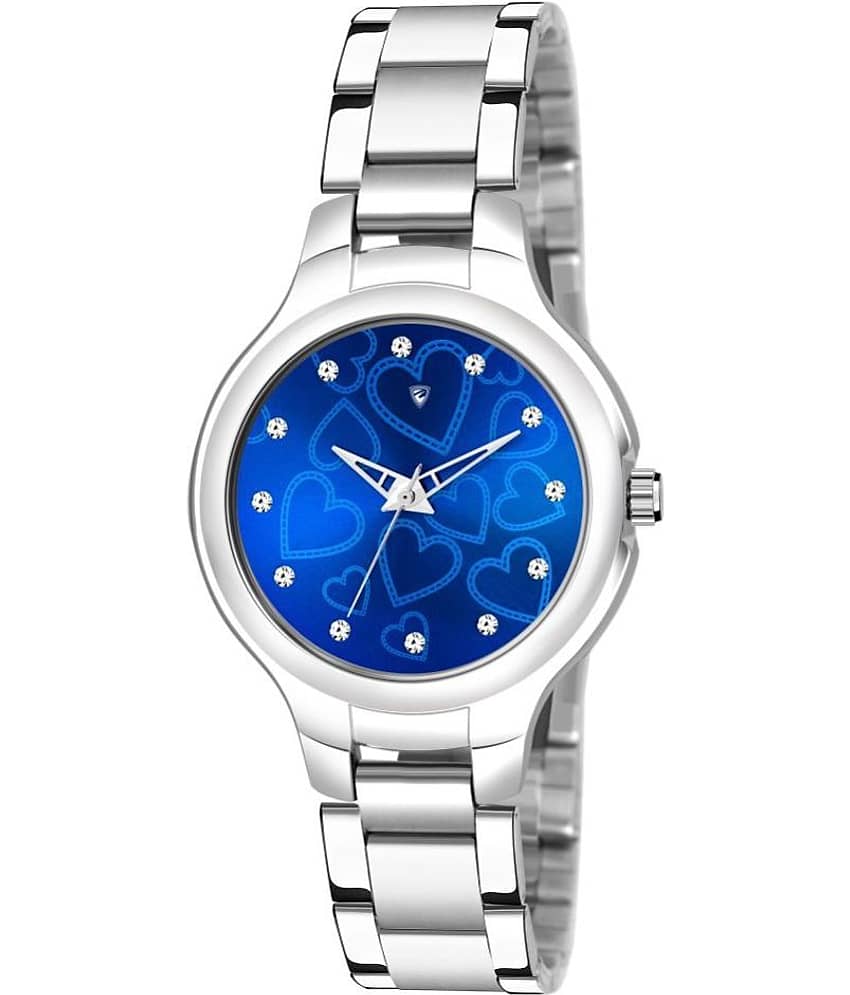 EDINARO Stainless Steel Round Womens Watch