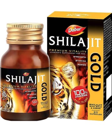 Dabur SHILAJIT GOLD CAPSULE (PACK OF 2)