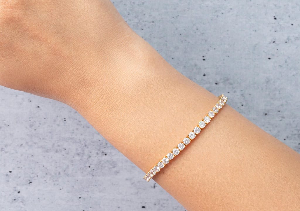 Charming Round Tennis Bracelet
