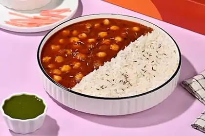 Amritsari Chole Rice [1 Bowl]