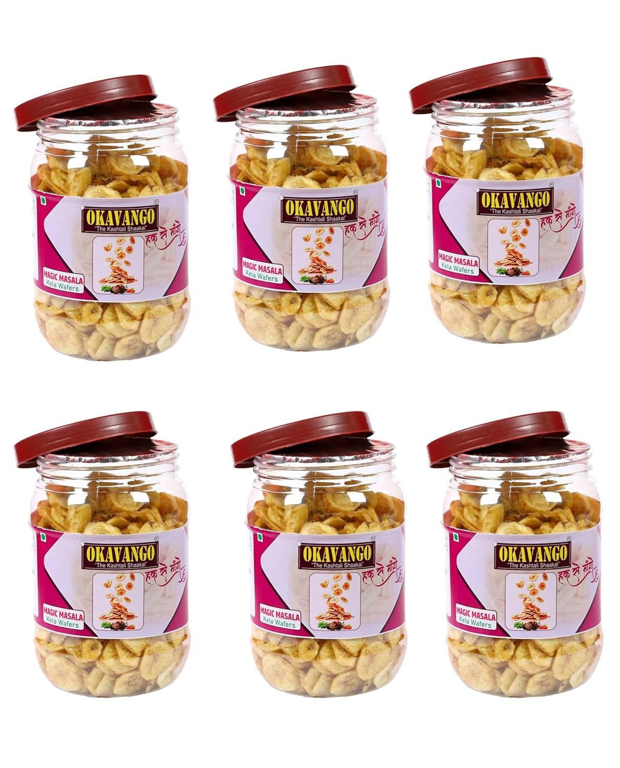 Banana Chips Magic Masala Flavour 300 gms X Pack of 06