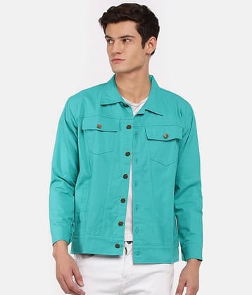 VOGATI Denim Men's Denim Jacket - Grey ( Pack of 1 )