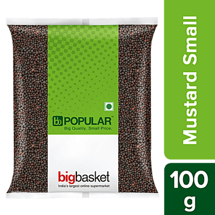BB Popular Mustard/Sasive/Rai - Small, 100 g BB Popular Mustard/Sasive/Rai - Small, 100 g