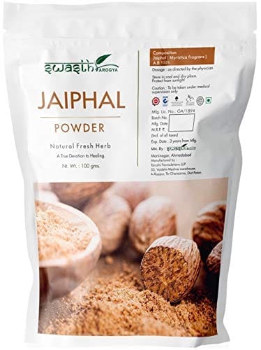 Swasth Arogya Jaiphal Powder - 1 Pack Of Jaiphal Powder (100g)