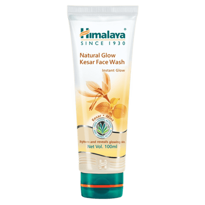 Himalaya Herbals Natural Glow Kesar Face Wash, 100 ml