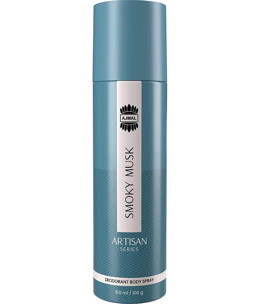 Ajmal Artisan Smoky Musk Deodorant Perfume 150ML Longlasting Spray Gift For Men And Women Pack of 1