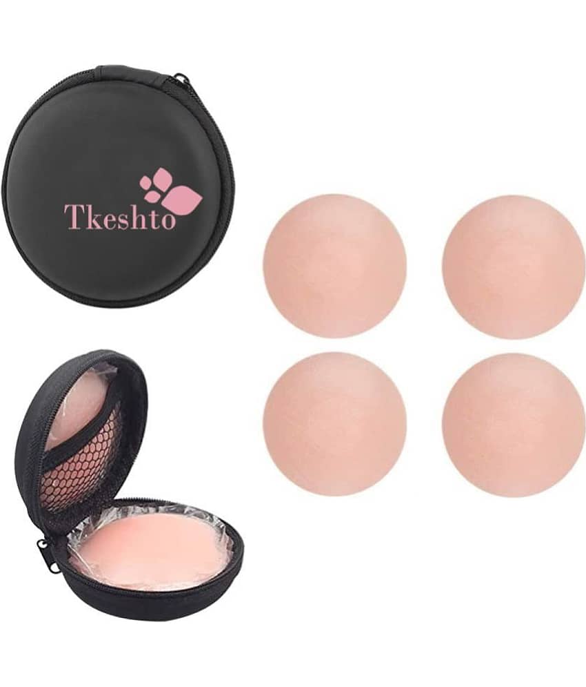 Tkeshto Women Reusable Silicone Nipple Cover Pack Of 4