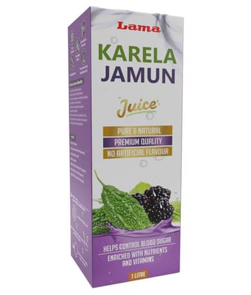 lama Karela Jamun Juice Liquid 1000 ml Pack Of 2