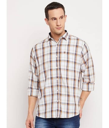 Duke - White Cotton Slim Fit Men's Casual Shirt ( Pack of 1 )