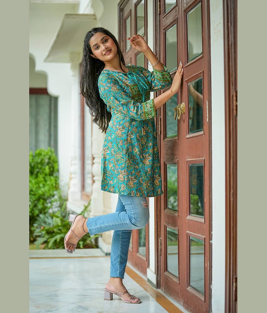 Polyester Short Kurti For Women (Pack of 1)