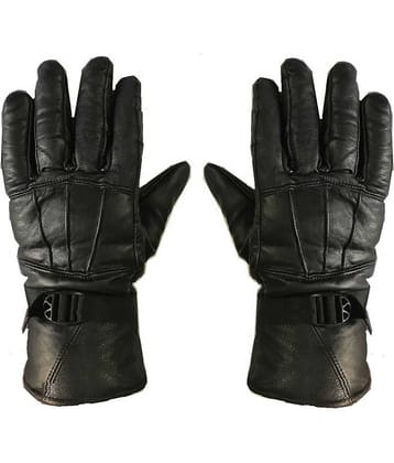 SUNSHOPPING Snow and Wind Proof Soft Warm for Riding, Cycling & Bike for Men’s & Women’s Black Winter Gloves.