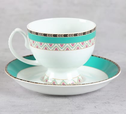 Grace Artistry Cup And Saucer Set Of 6