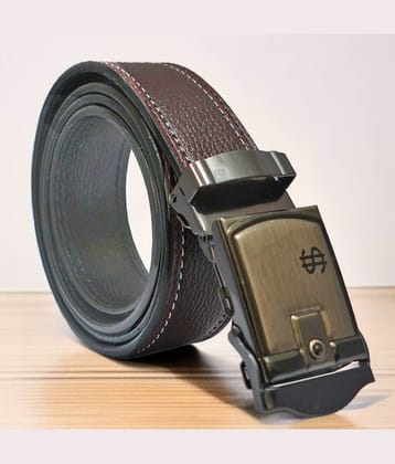 SUNSHOPPING - Brown Synthetic Men's Formal Belt ( Pack of 1 )