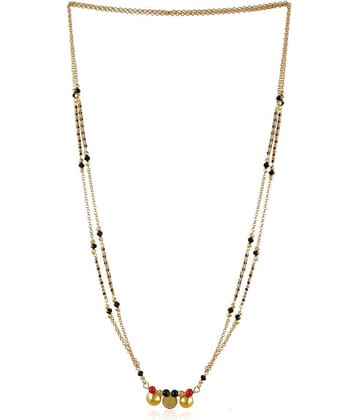 shankhraj mall Gold Plated Letest & Designer VATI Mangalsutra For Women-(100504 100493 100420)-100505