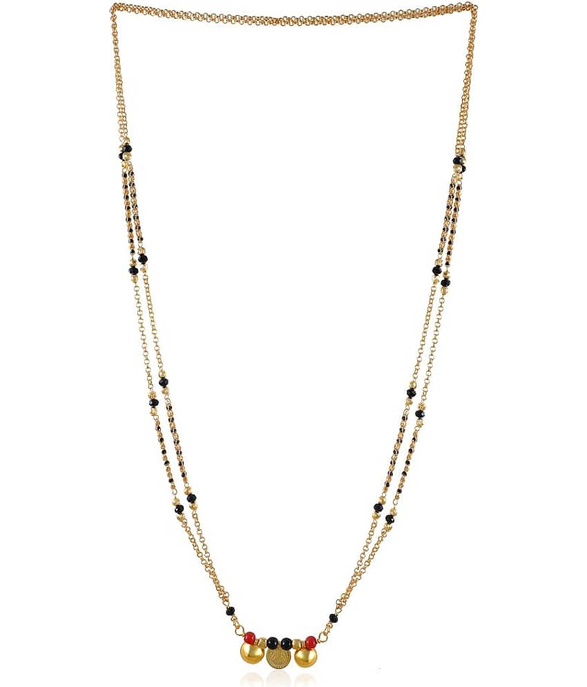 shankhraj mall Gold Plated Letest & Designer VATI Mangalsutra For Women-(100504 100493 100420)-100505