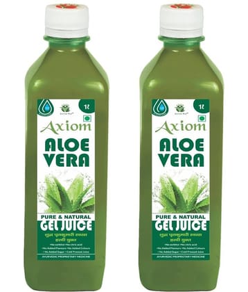 Jeevanras Aloevera Juice - 1000ml_Pack of 02 | Healthy Hair | Healthy Skin | Natural WHO GMP Certified | No added Sugar