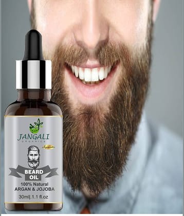PURE JANGALI organics Beard Growth Oil- For Stimulating fast Beard Growth Hair Oil 30ml