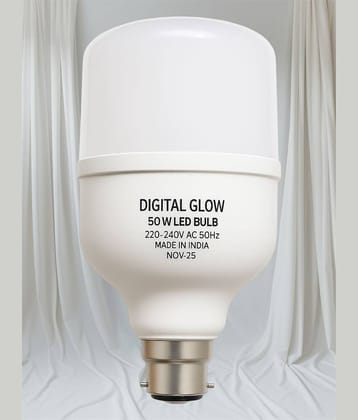 Digital glow 50W Cool Day Light LED Bulb ( Single Pack )