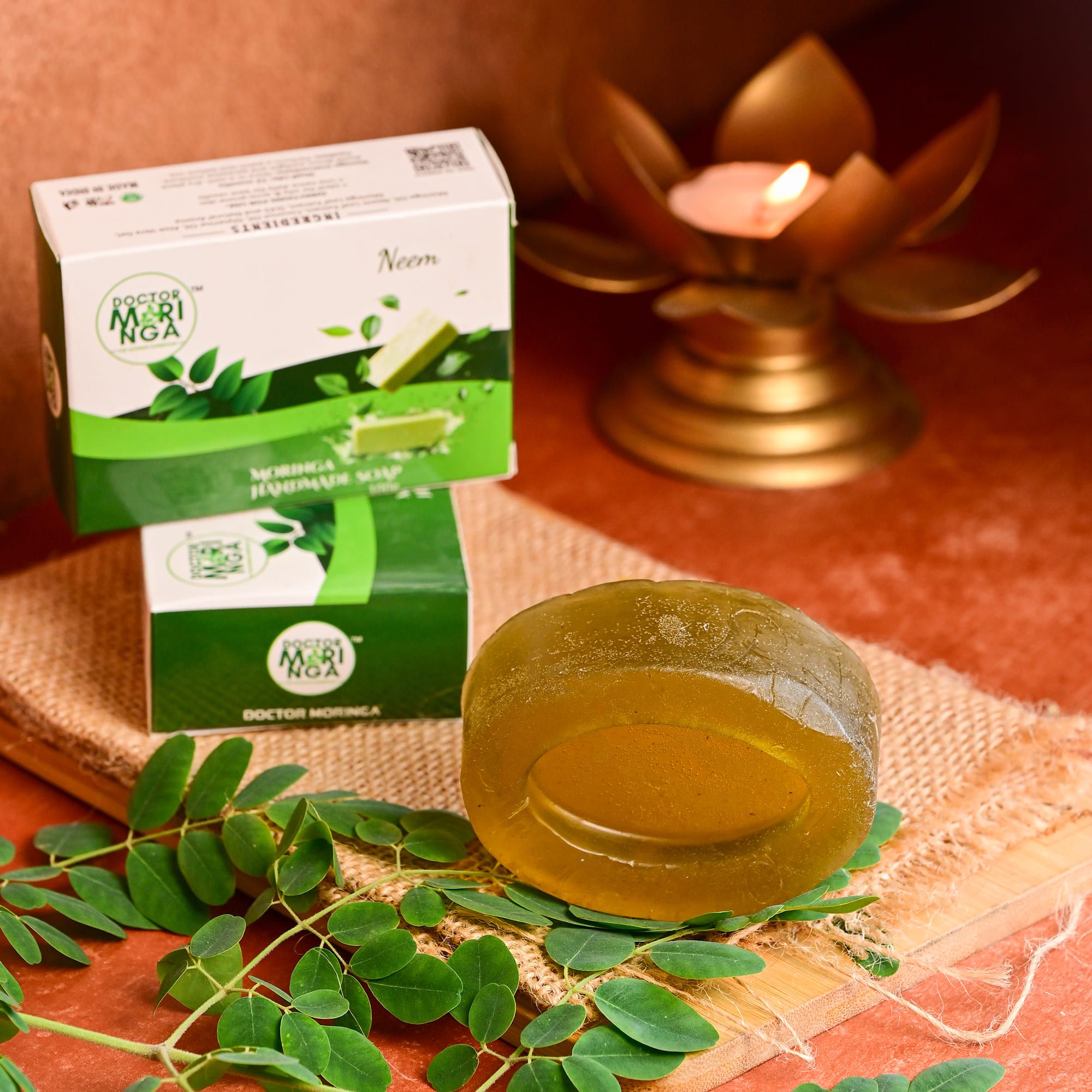 MORINGA HANDMADE NEEM SOAP (COMBO PACK OF 4)