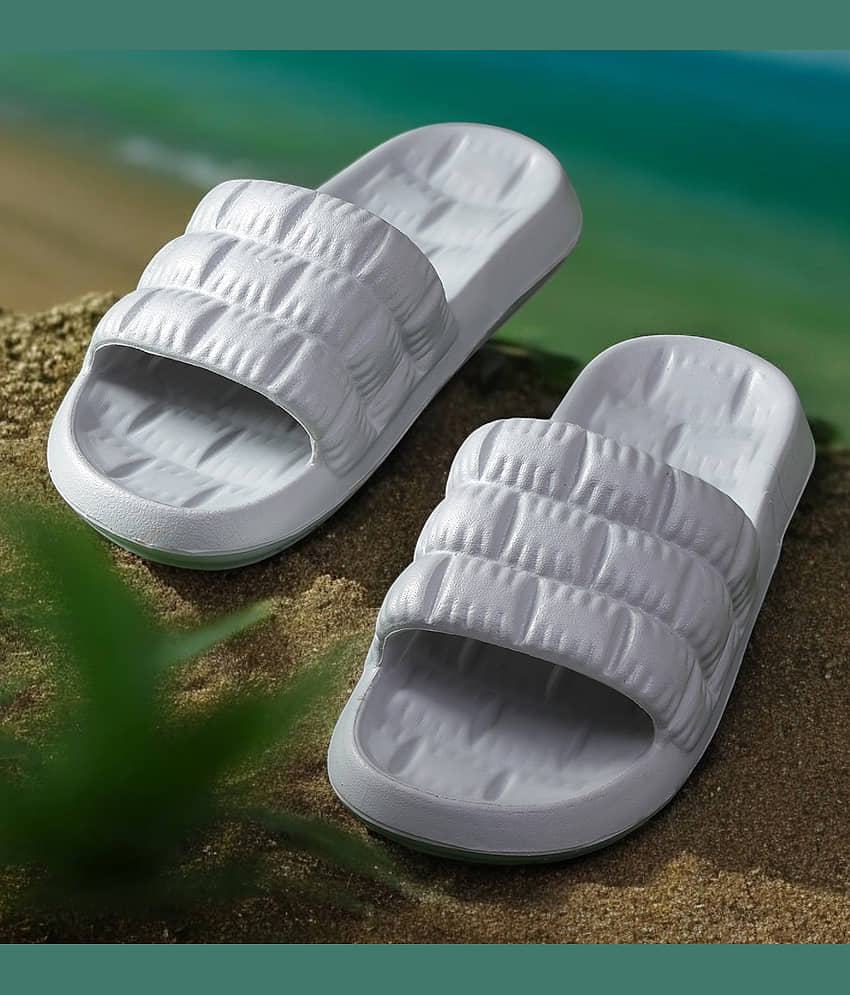 KAPANI Grey Men's Slide Flip flop