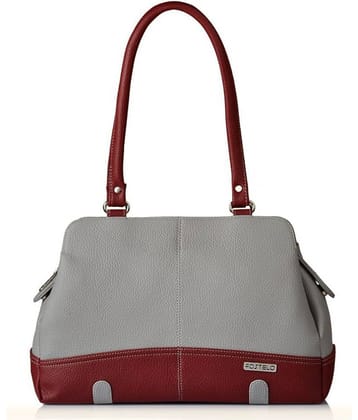 Fostelo Shoulder Bag P.U. Set of 1 ( Gray )
