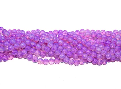 Spray Painted textured Round Glass Beads For Jewelry Making , 8 MM , (BWGB-034) Sold By Per String of Approx 100 Pcs-Per String of Approx 100 PCS (80 Gram) / 8 MM