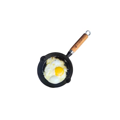 Trilonium Triple Seasoned Cast Iron Sleek WHS6 Skillet Fry Pan 16 cms, 0.66 Kgs