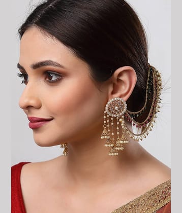 Zeneme Multi Color EarCuff Earrings ( Pack of 1 )