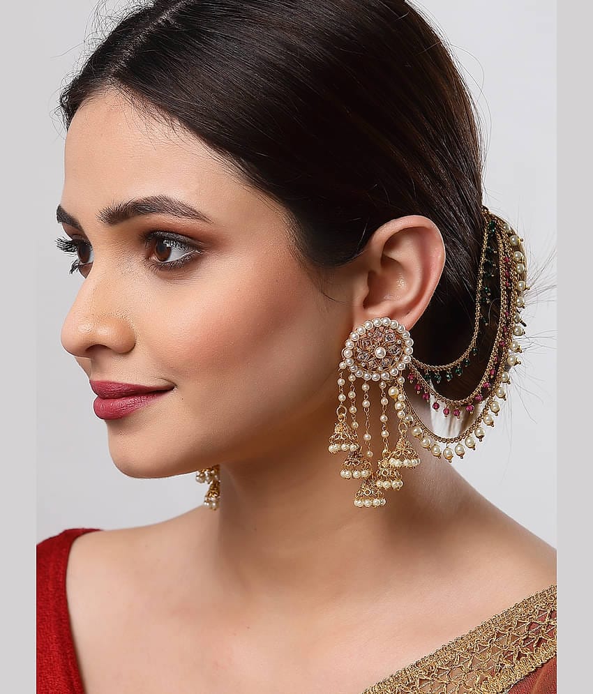 Zeneme Multi Color EarCuff Earrings ( Pack of 1 )