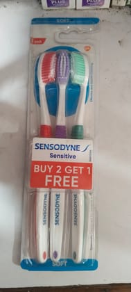 Sensodyne sensitivity toothbrush buy 2 get 1 free