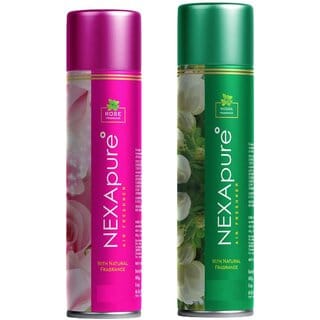 Indkus Nexa Combo Air Freshner 250ml Mogra And Rose (Pack Of 2)
