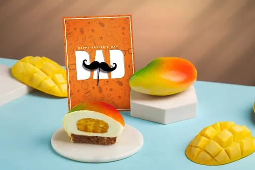 Father's Day Eggless Mango Pastry