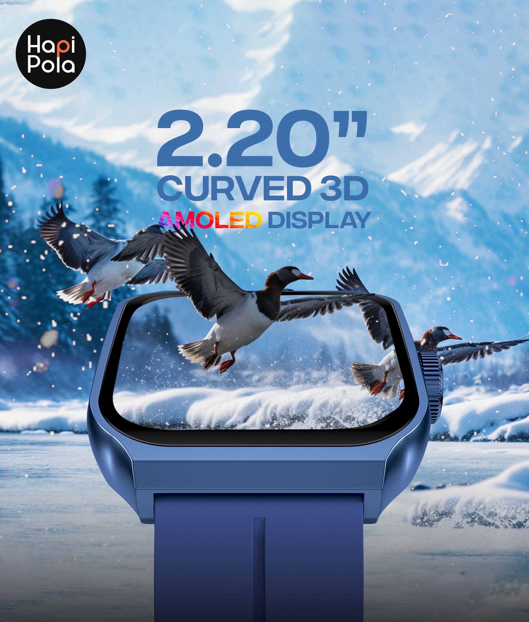 Hapipola Curve Smart Watch